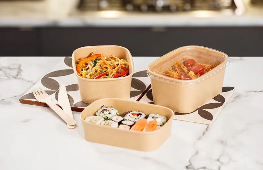 Go-Deli®-Rectangular-Kraft-Deli-Bowls-Lids.webp